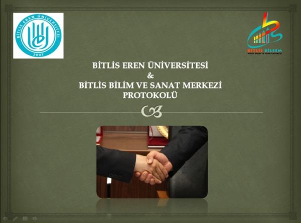 Bitlis Eren Üniversitesi ile protokol imzaladık.