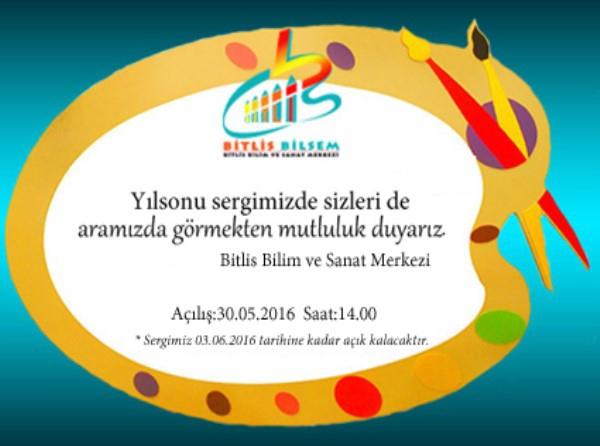 Bitlis Bilim ve Sanat Merkezi Resim Sergisi....