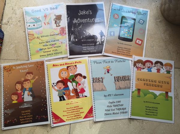 Öğrencilerimizin Hazırladığı İngilizce Resimli Hikaye Kitapları